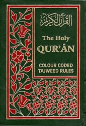 Qur'an Tajweed Colour Coded